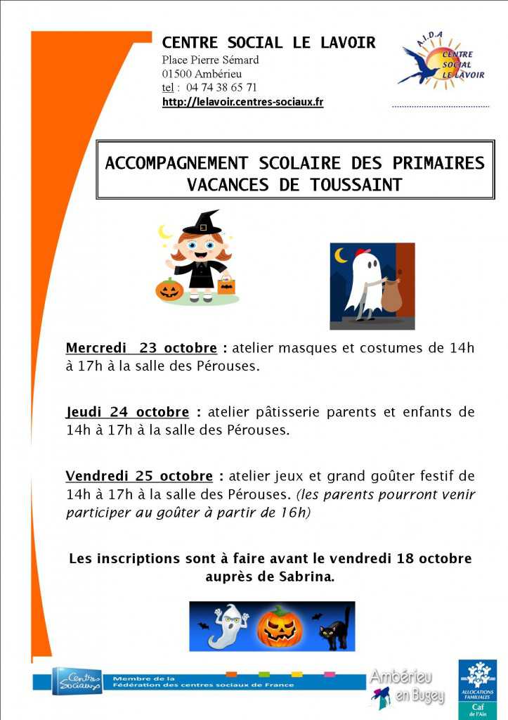 ASP Vacances octobre